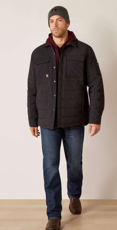 Rebar Cordura Ripstop Insulated Shirt Jacket Full